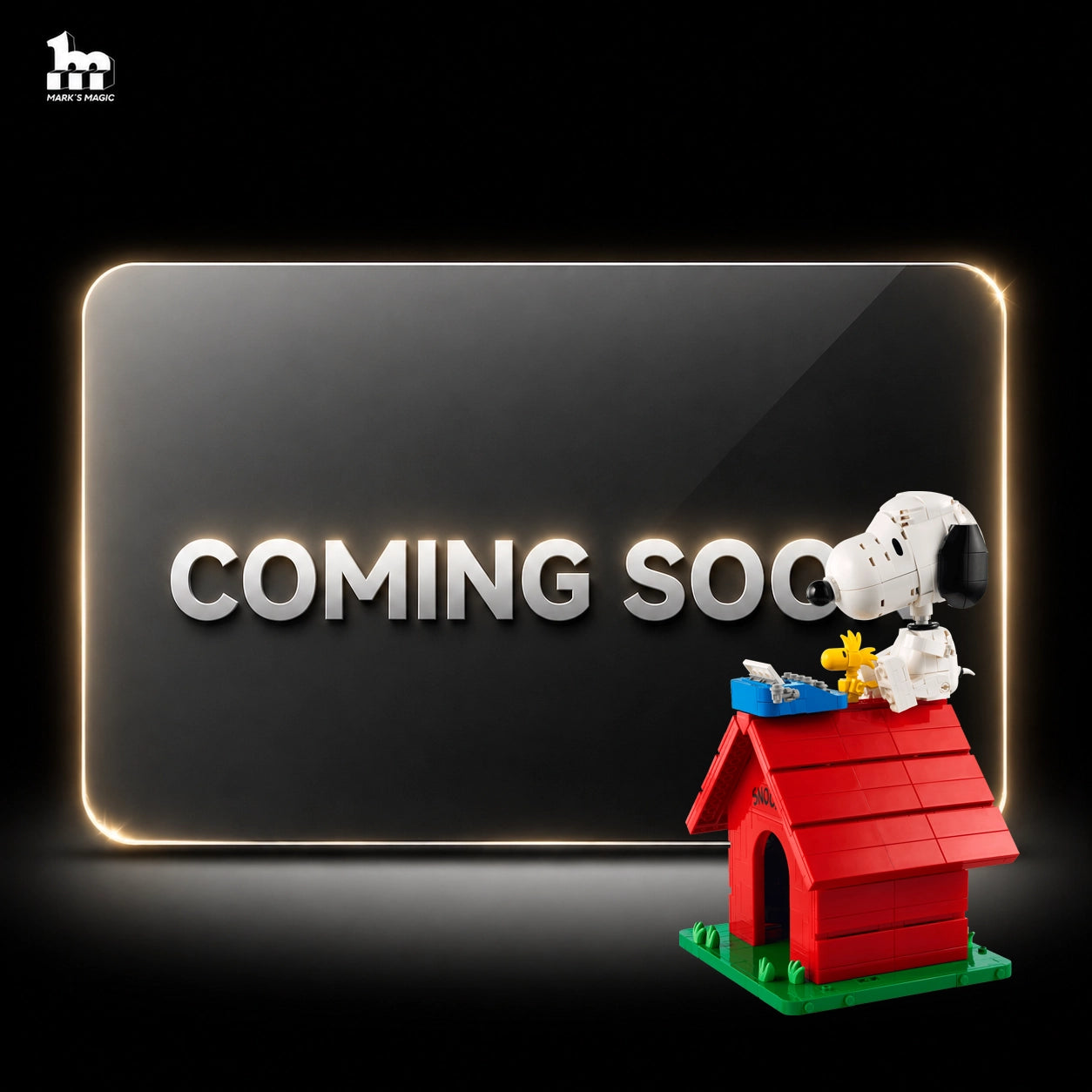 【PREMIUM】 Display Case For LEGO Ideas 21368 Peanuts: Snoopy's Doghouse