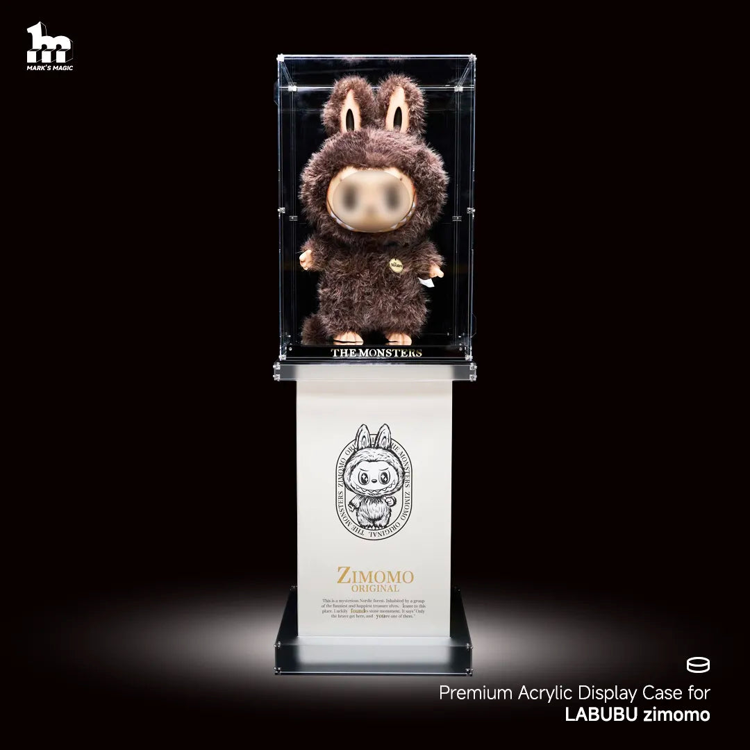 L-Size Ultra Acrylic Display Case for POPMART Labubu Zimomo