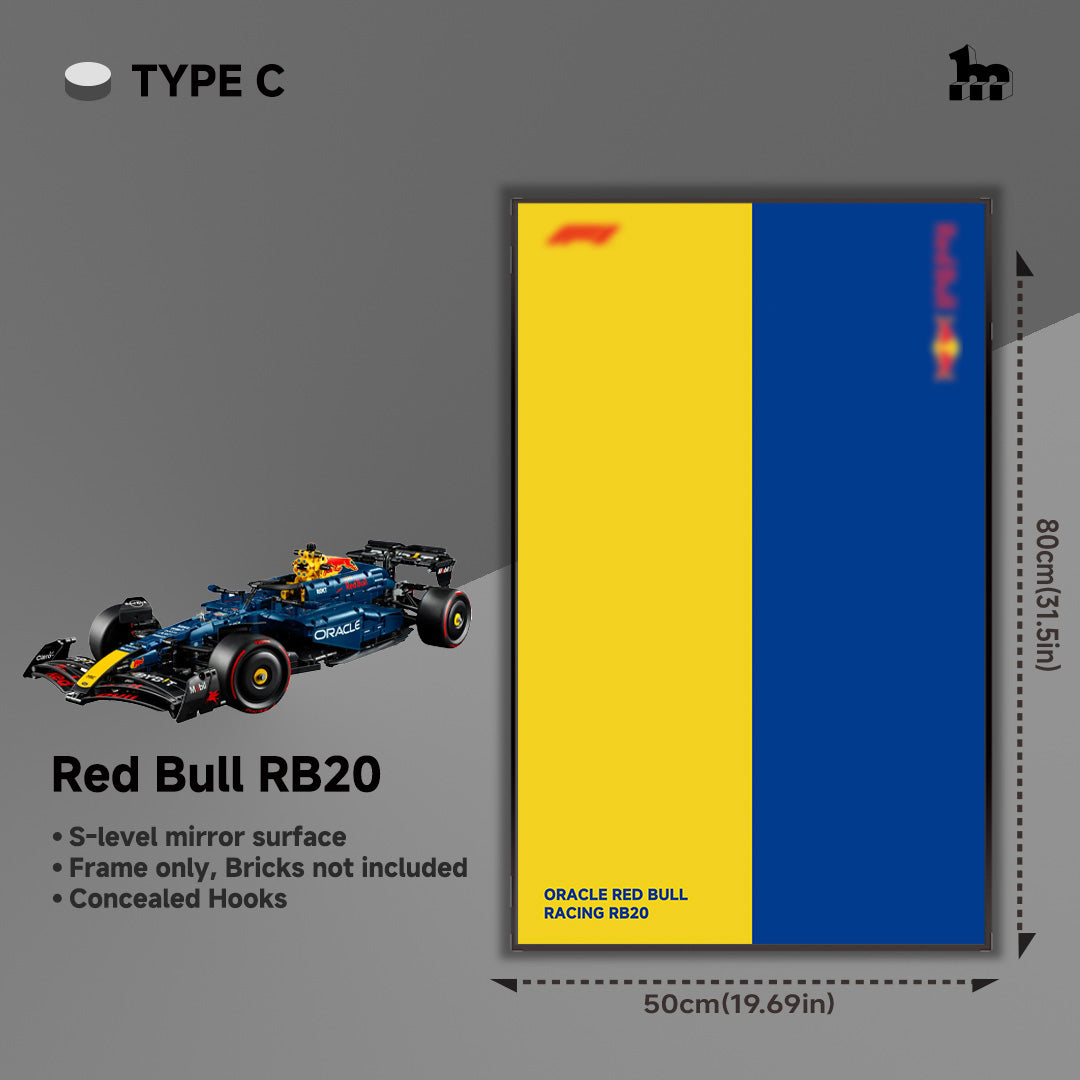 Lego display frame for Lego RB20