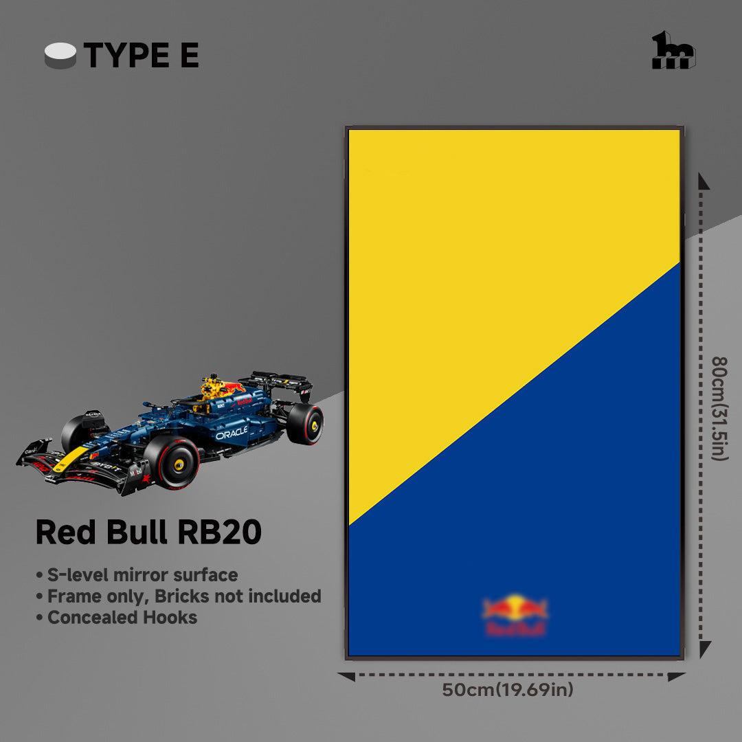 Lego display frame for redbull rb20