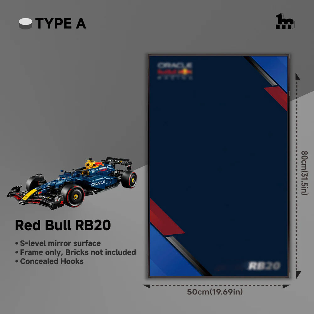 Lego display frame for redbull rb20