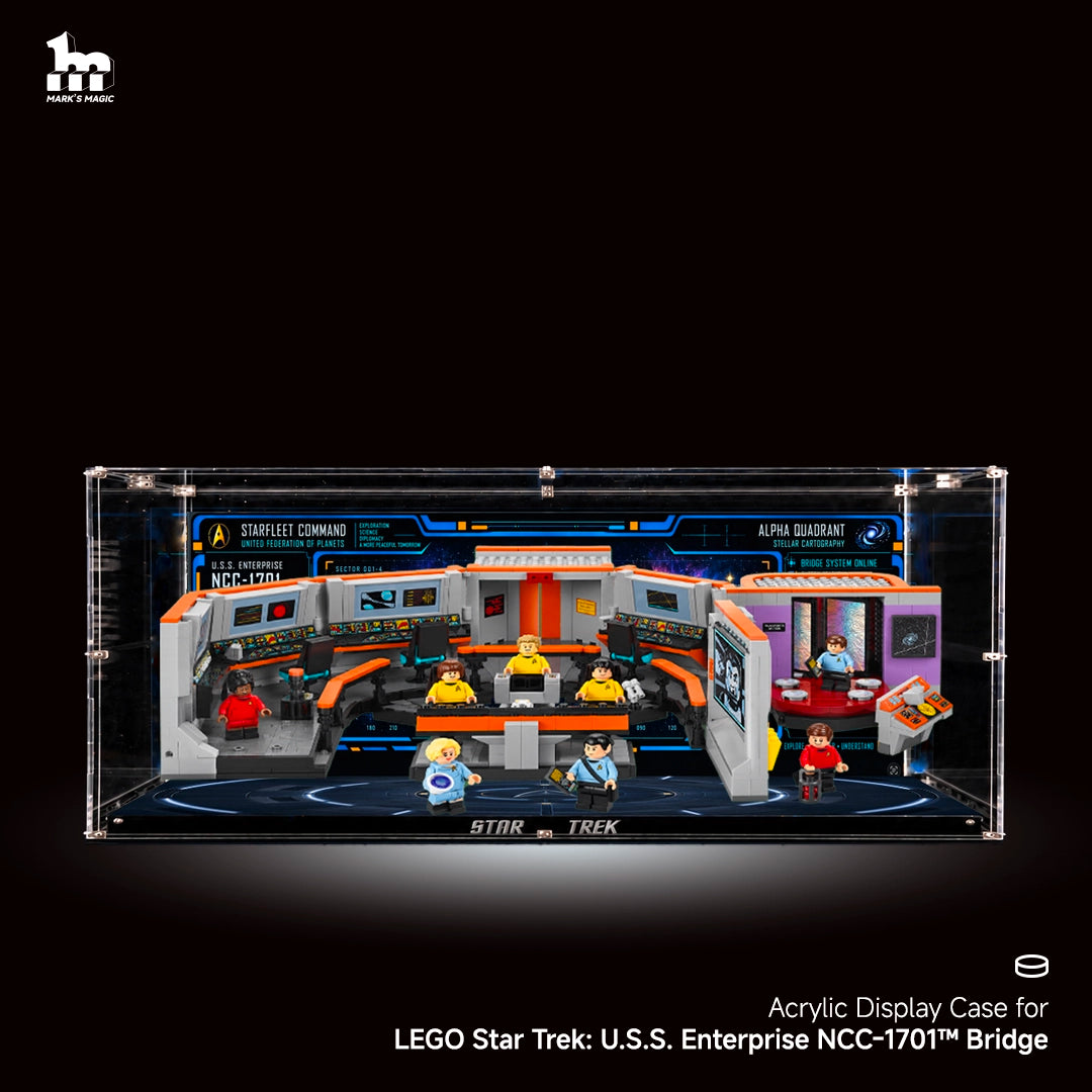 【Premium】Vitrine pour LEGO 10356 Star Trek : U.S.S. Enterprise NCC-1701-D™