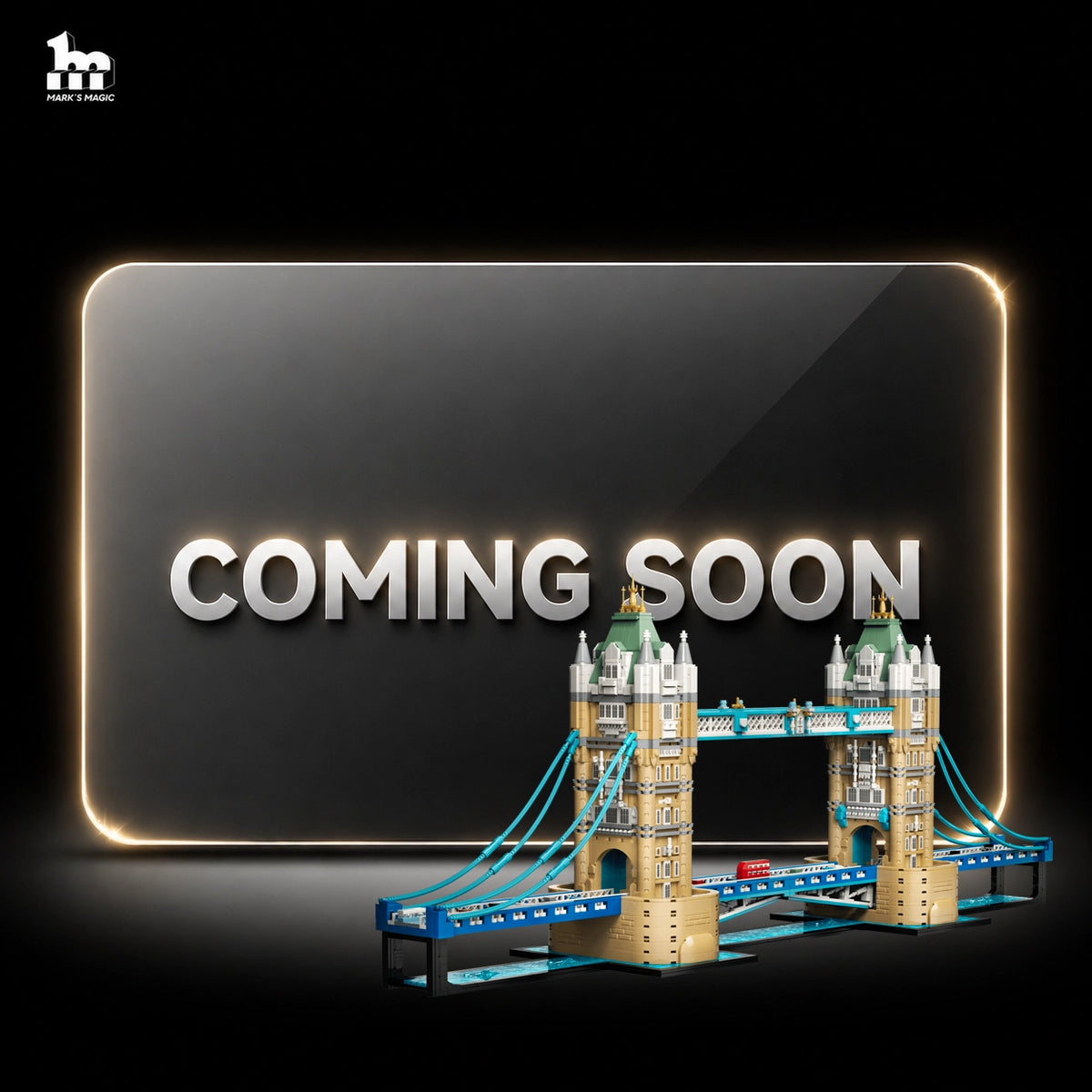Wall Display Frame For Lego Architecture 21067 Tower Bridge