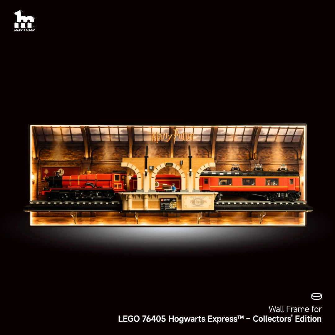 Wall Display Frame for LEGO® Harry Potter™ 76405 Hogwarts Express™ – Collectors' Edition