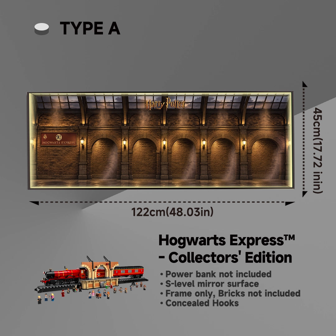 Wanddisplay-Rahmen für 12 LEGO® F1®-Speed-Champions-F1-Rennwagen
