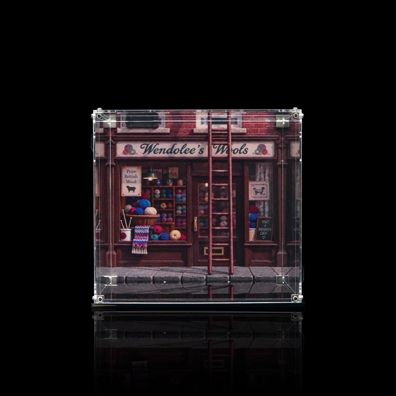 Wall mounted Display Case For LEGO® Ideas 21371 Wallace & Gromit