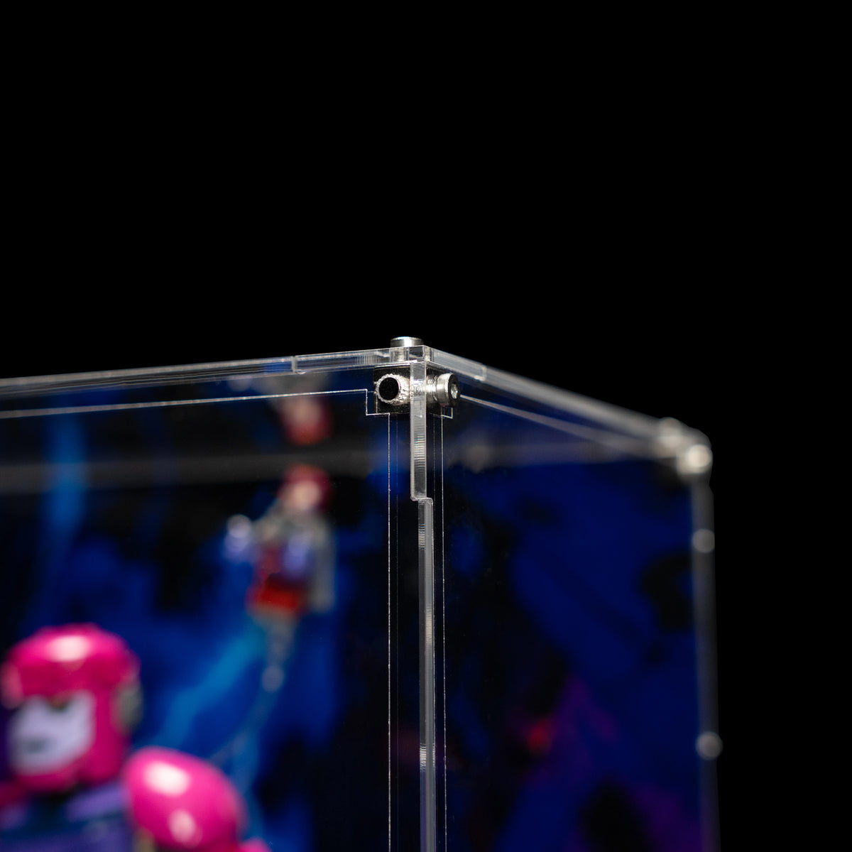 Wall mounted Display Case For LEGO Marvel 76348 Epic Battle: Avengers: Doomsday