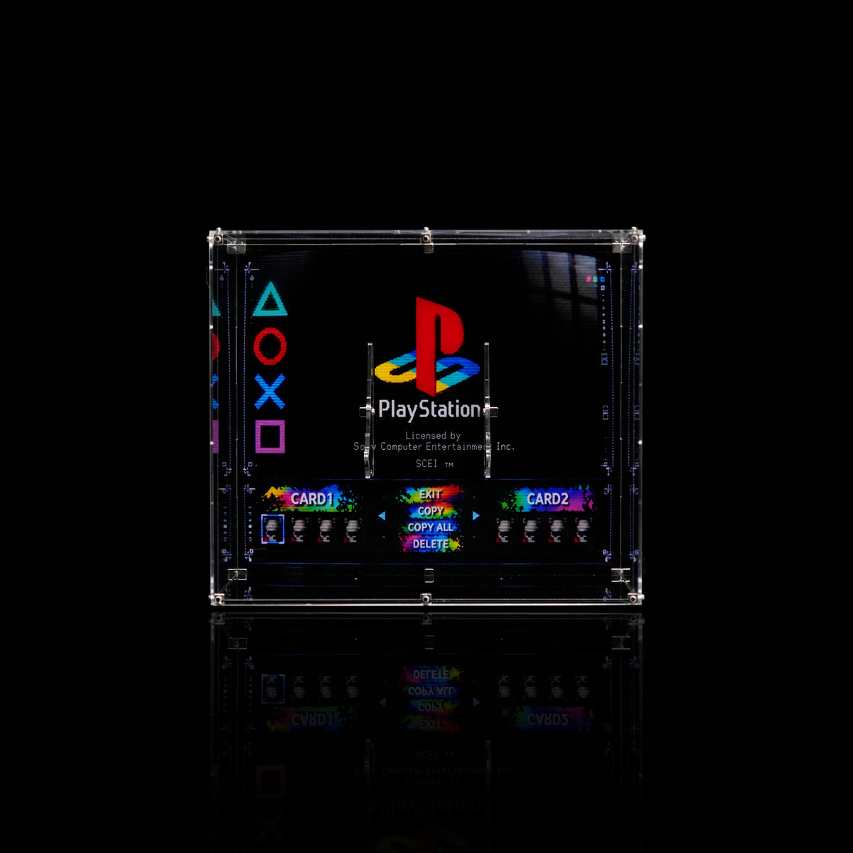 Wall mounted Display Case For LEGO® Other 72306 PlayStation™