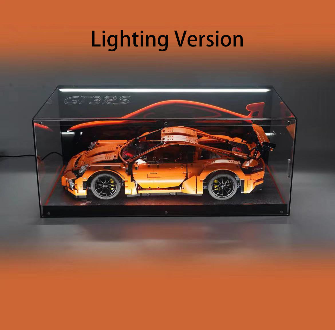 LEGO® Technic Supercar Acrylic Display Case cabinet