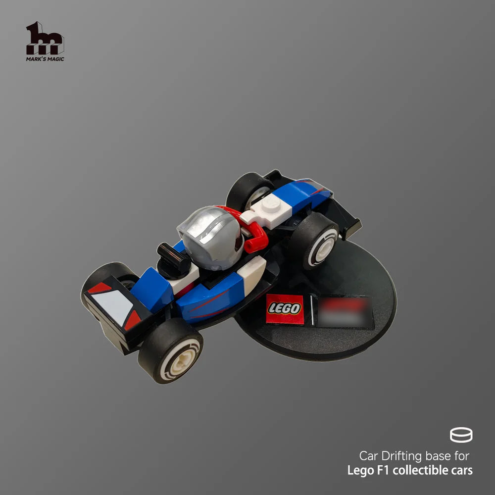 Lego F1 collectible car display