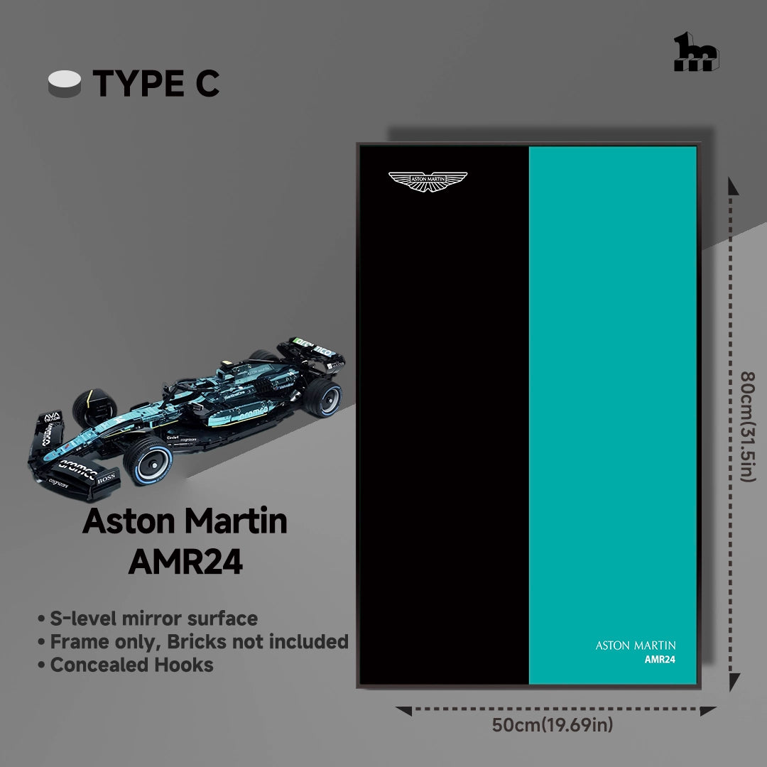 Car Display frame for Aston Martin AMR24 Moc