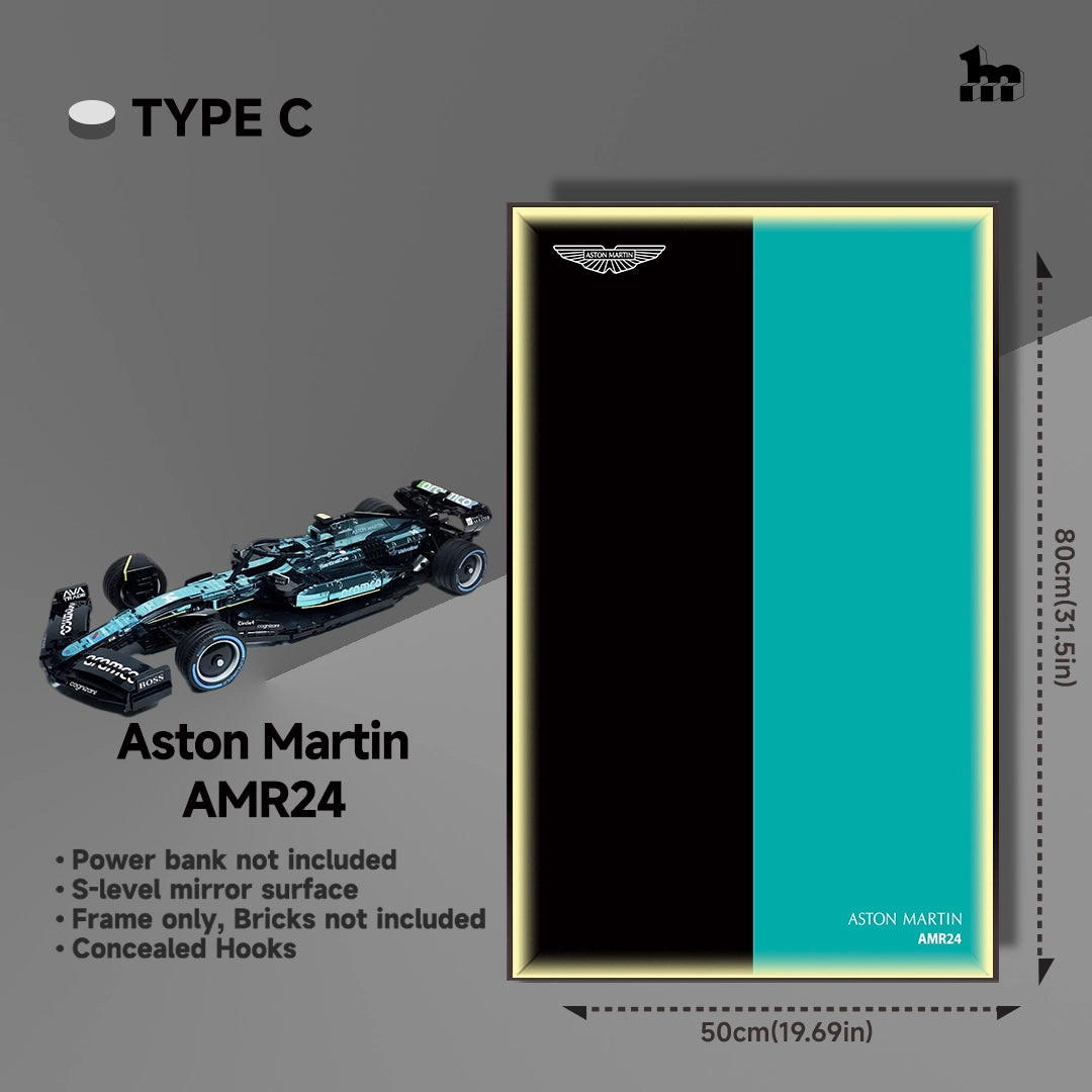 Car Display frame for Aston Martin AMR24 Moc