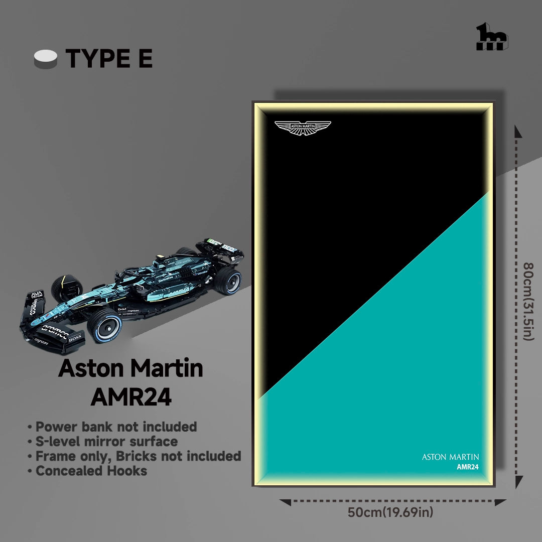 Car Display frame for Aston Martin AMR24 Moc