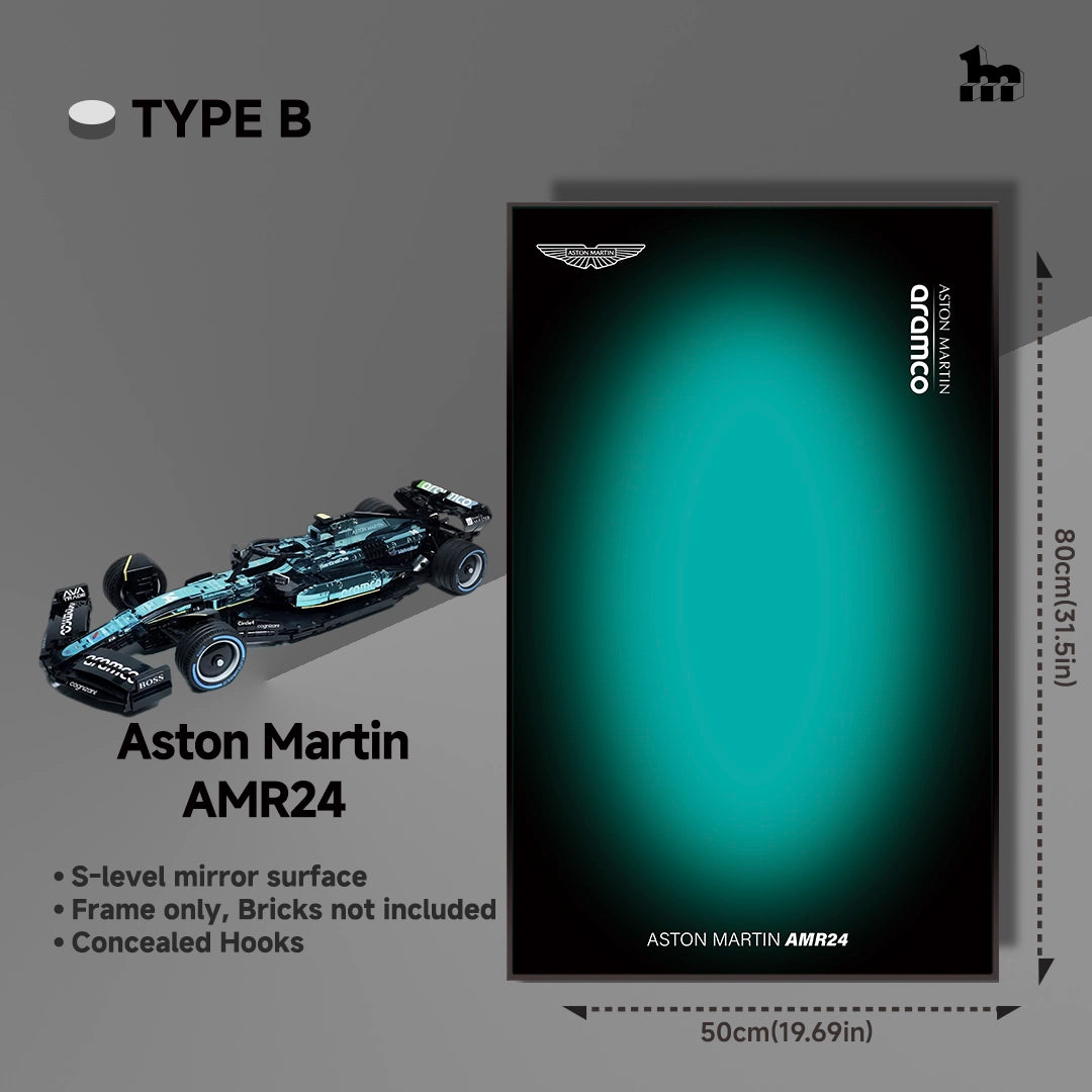 Car Display frame for Aston Martin AMR24 Moc