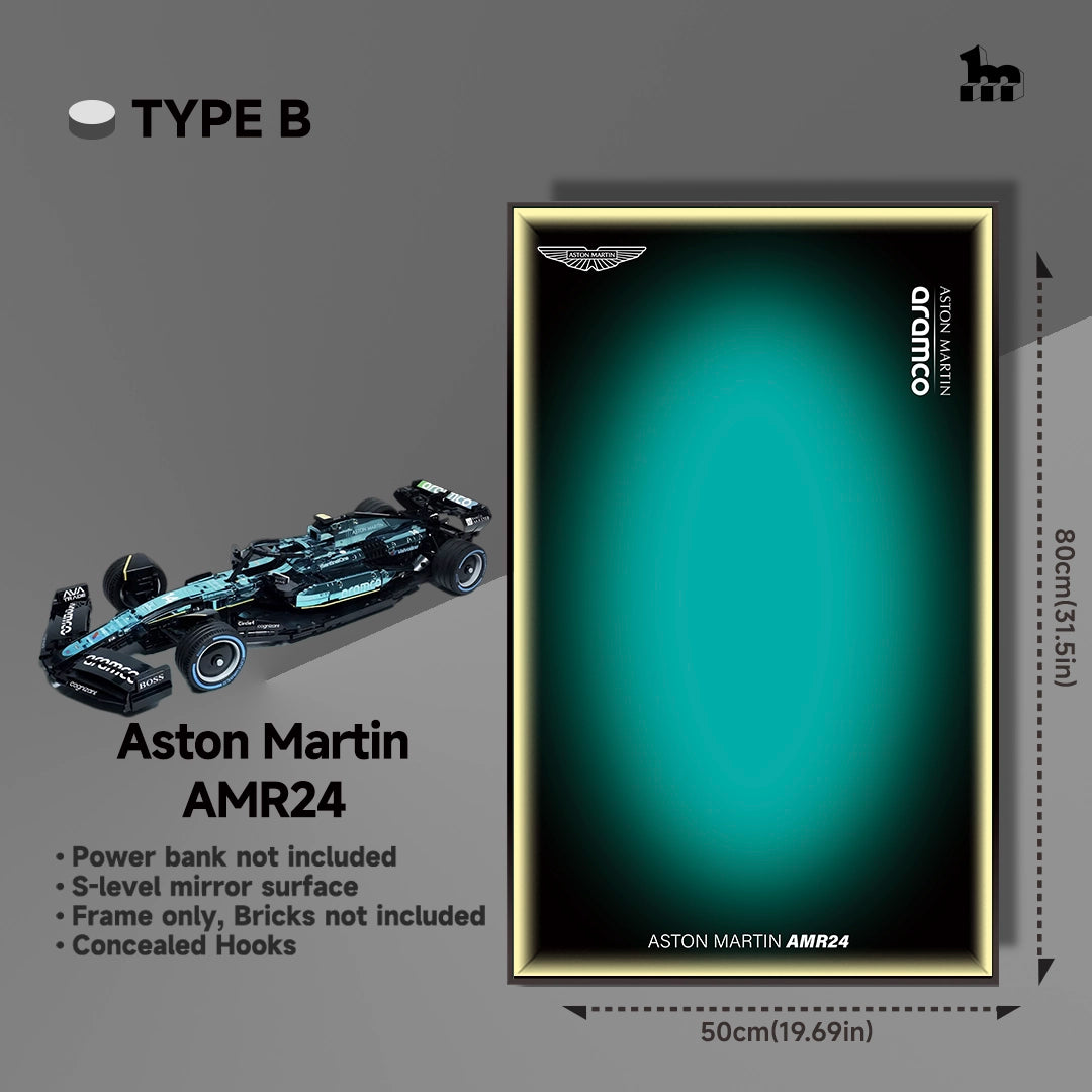 Car Display frame for Aston Martin AMR24 Moc