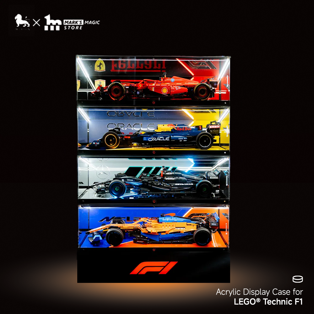 Lego F1 display case