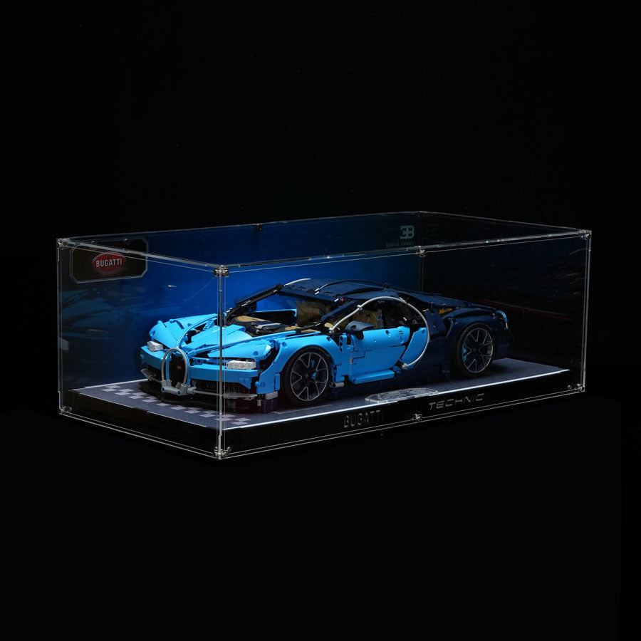 Lego Technic Bugatti display acrylic case