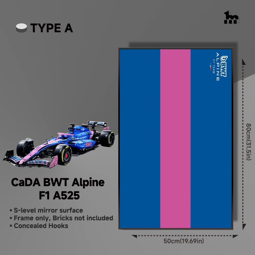 Car display Frame for CaDA BWT Alpine F1 A525