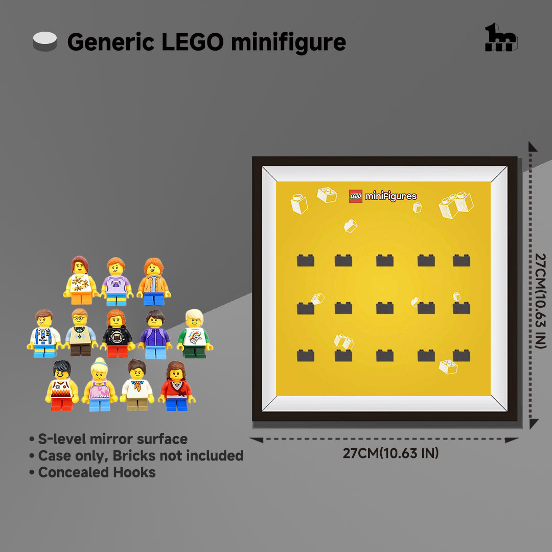 Premium Display Case for LEGO® Minifigures