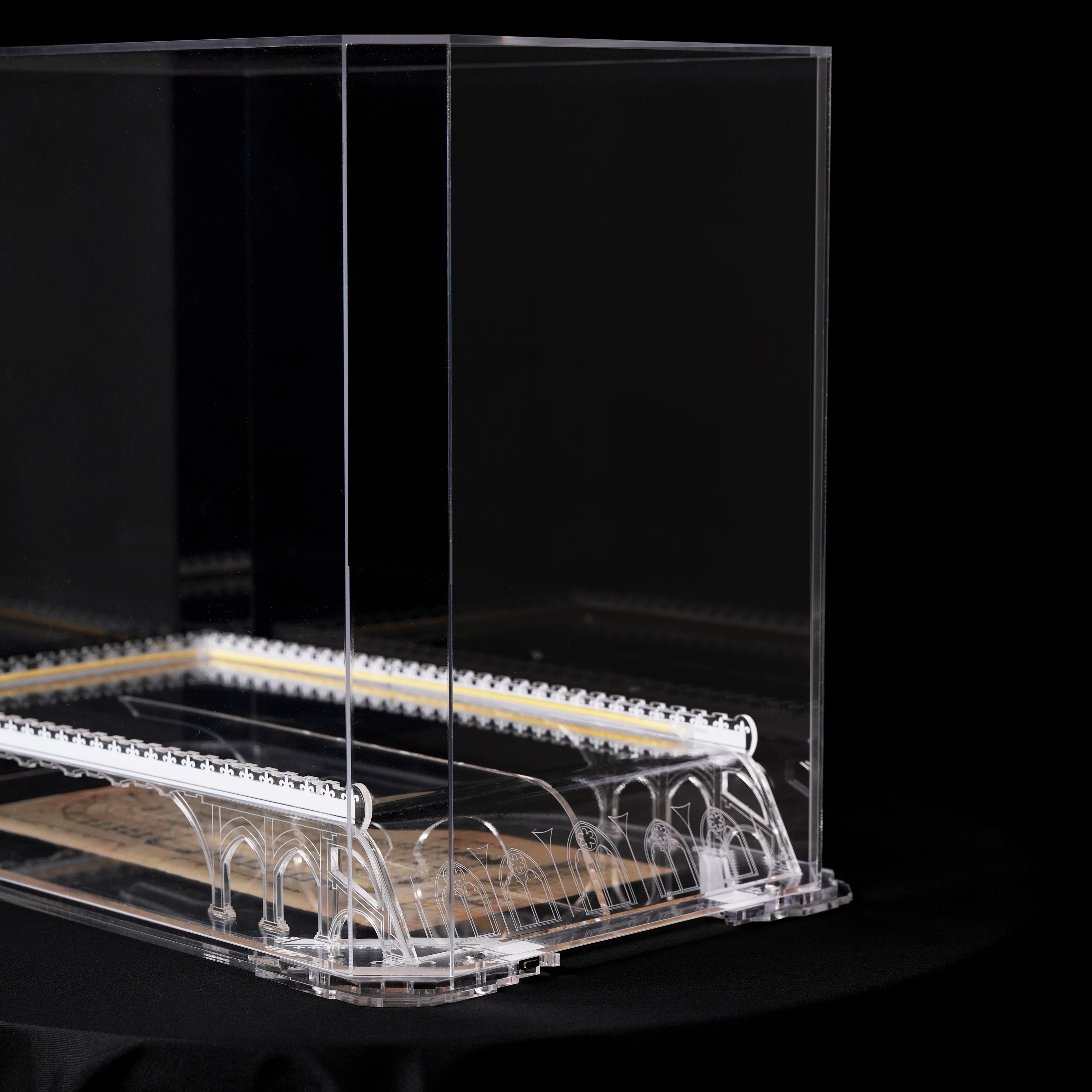 LED Display Case For LEGO 21061 Notre-Dame de Paris