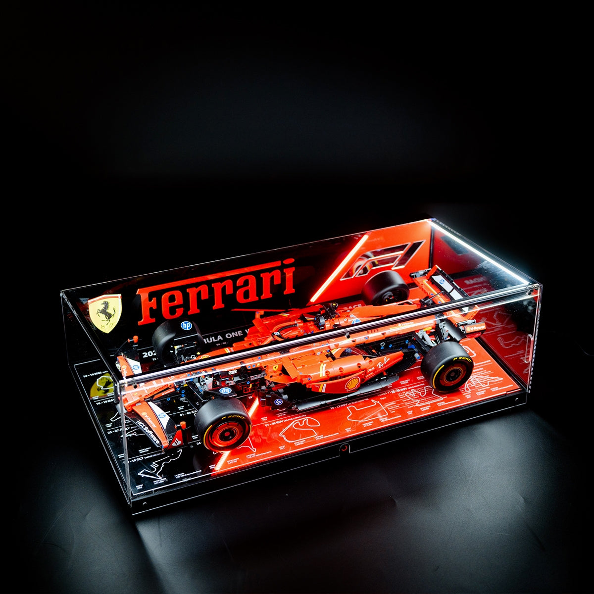 【Designer Edition】LEGO® Technic F1 Acrylic Display Case.