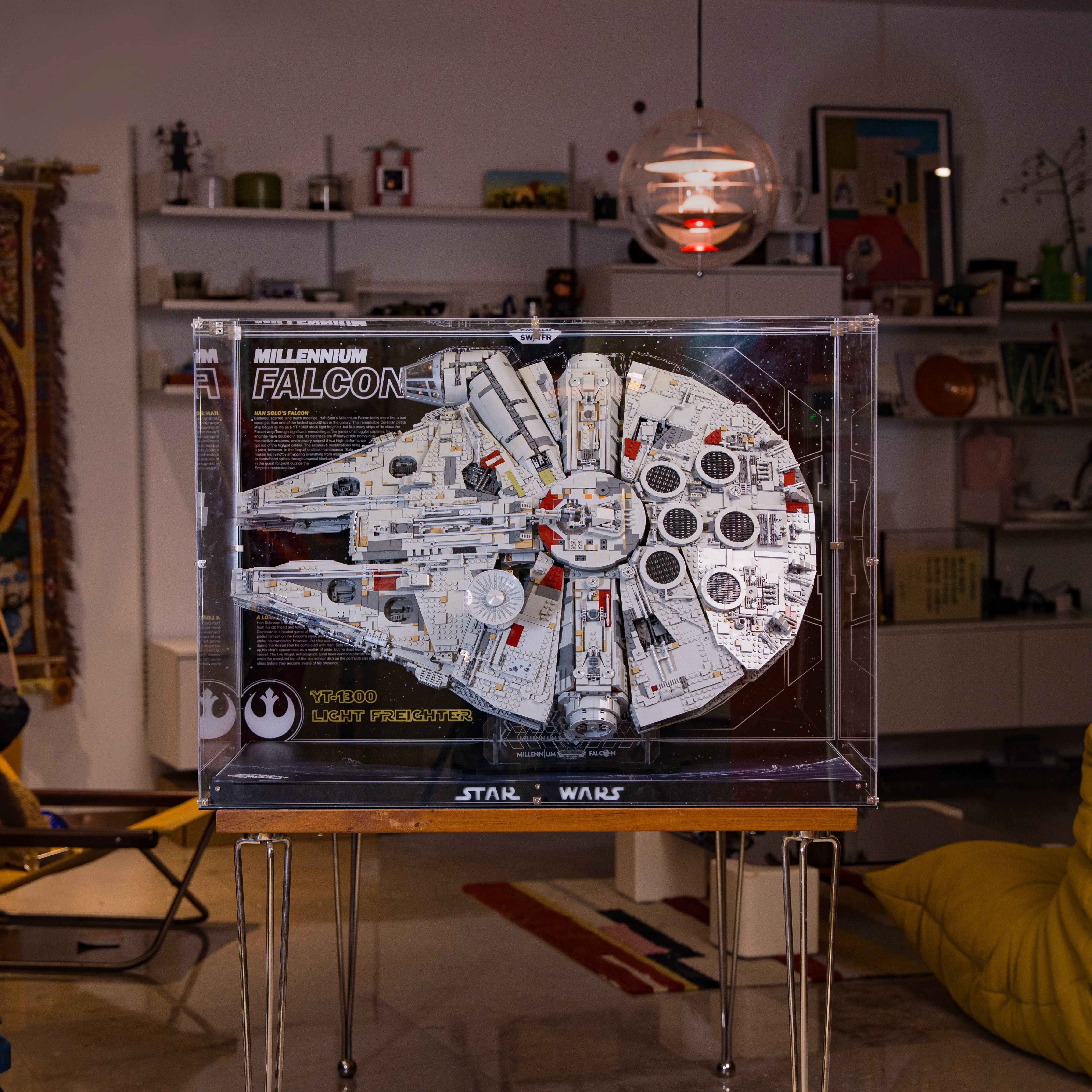【Premium】 Display Case For LEGO Star Wars™ 75192 Millennium Falcon