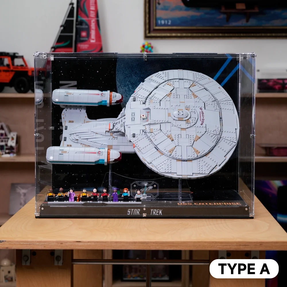 【Premium】 Display Case For LEGO 10356 Star Trek: U.S.S. Enterprise NCC-1701-D™