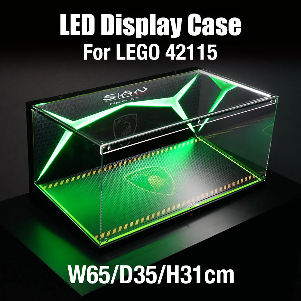 【Designer Edition】LEGO® Technic Supercar Acrylic Display Case.