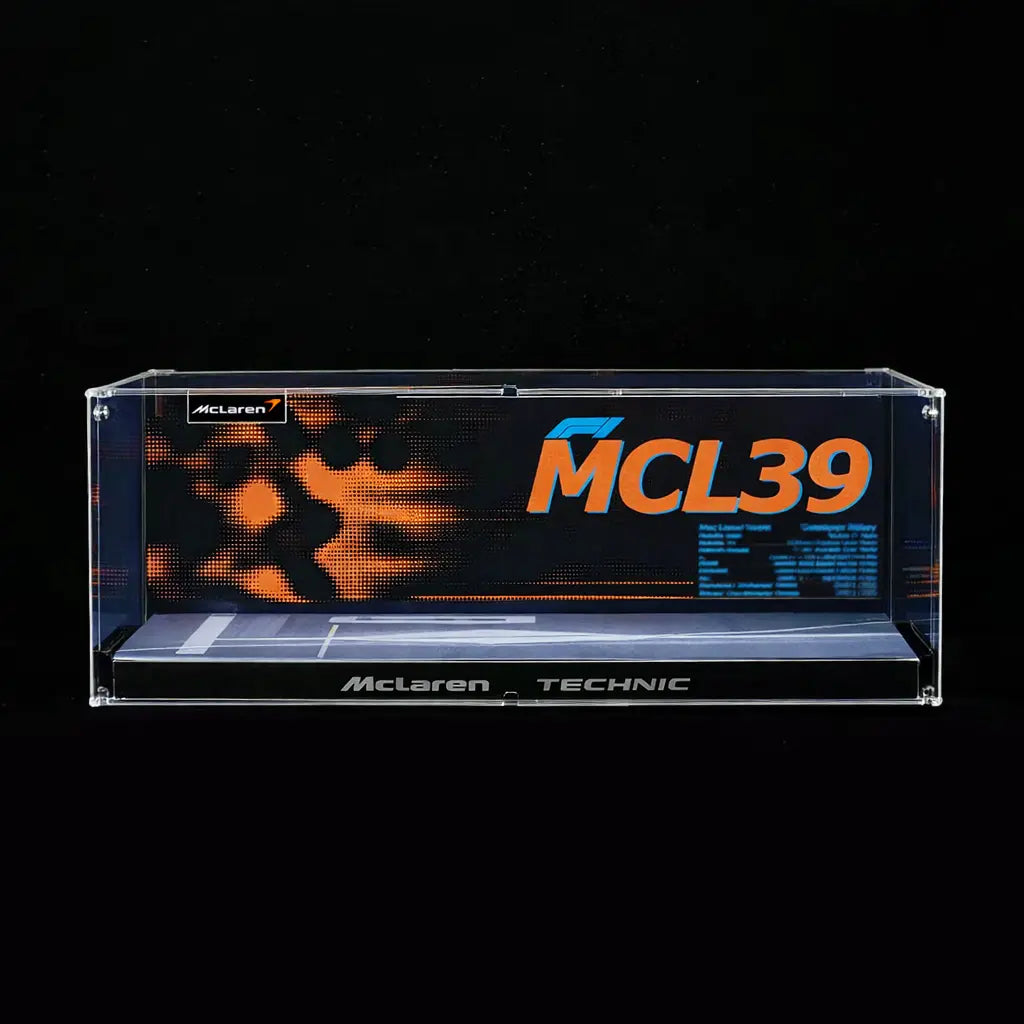 【Pre-Order】【PREMIUM】Display Case For LEGO® Technic™ McLaren MCL39 F1® Car