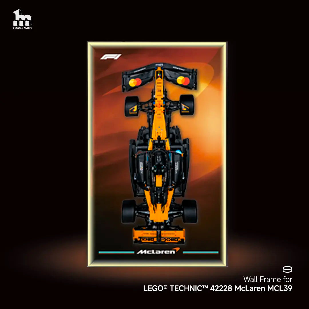 Car display Frame for LEGO® TECHNIC™ 42228 McLaren MCL39 F1® Car