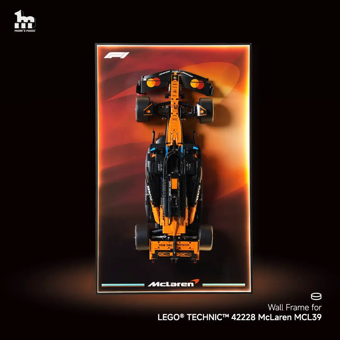 Car display Frame for LEGO® TECHNIC™ 42228 McLaren MCL39 F1® Car