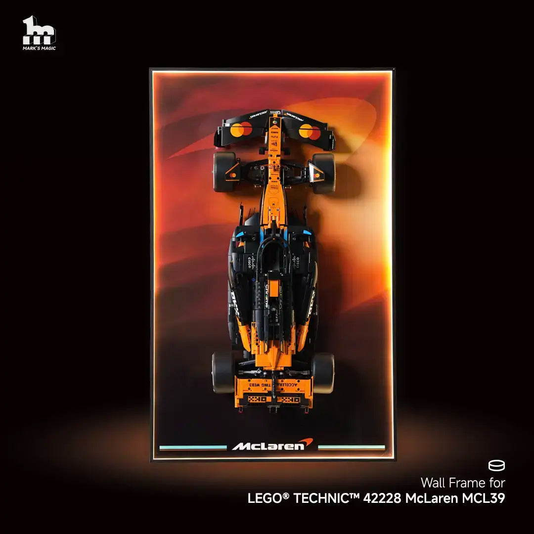 Car display Frame for LEGO® TECHNIC™ 42228 McLaren MCL39 F1® Car