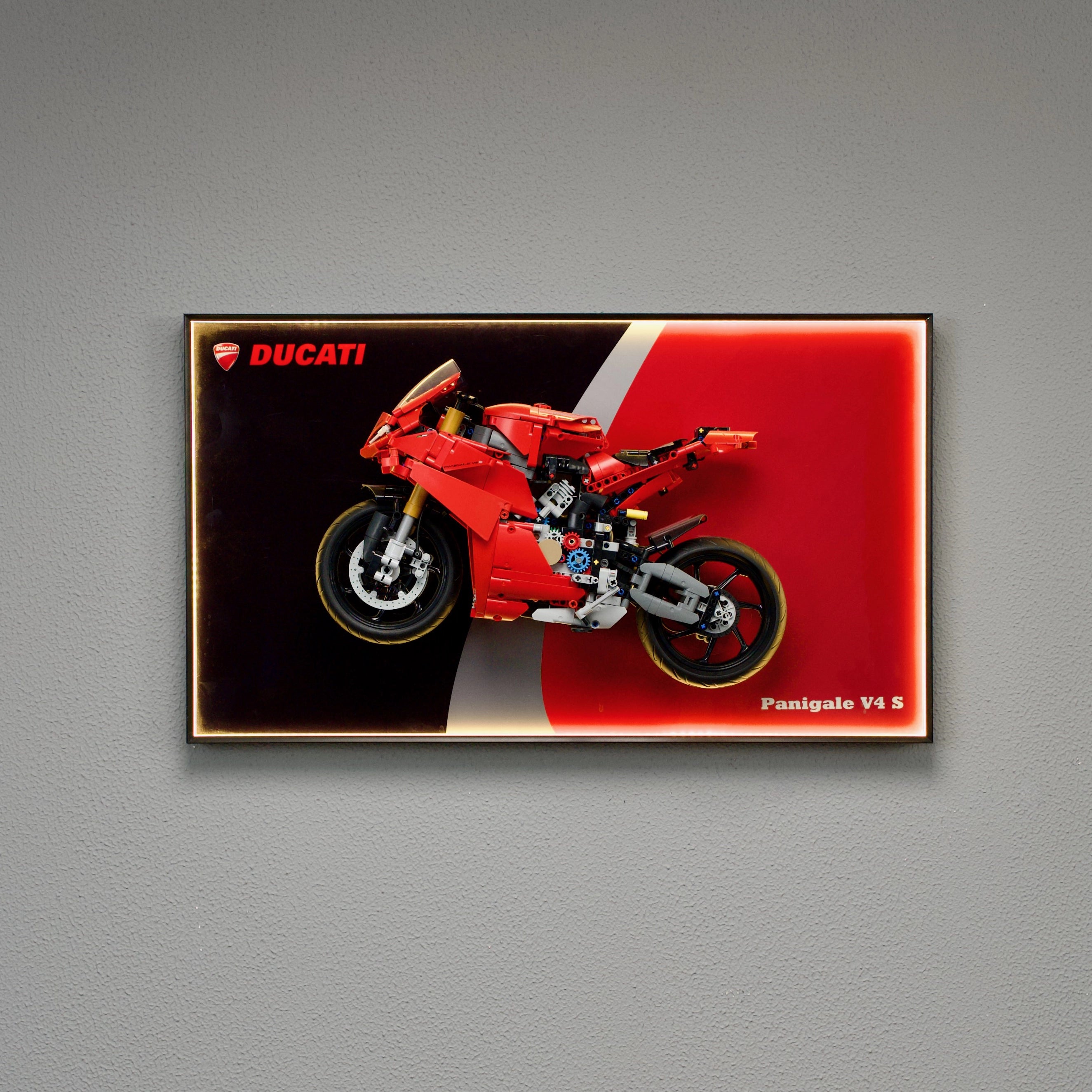 Display Frame for LEGO® TECHNIC™ Ducati Panigale V4 S 42202