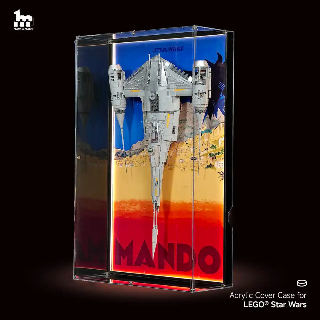 【FREE SHIPPING】 Acrylic Cover for LEGO Wall Display Frame – Ultra-Clear & Dustproof