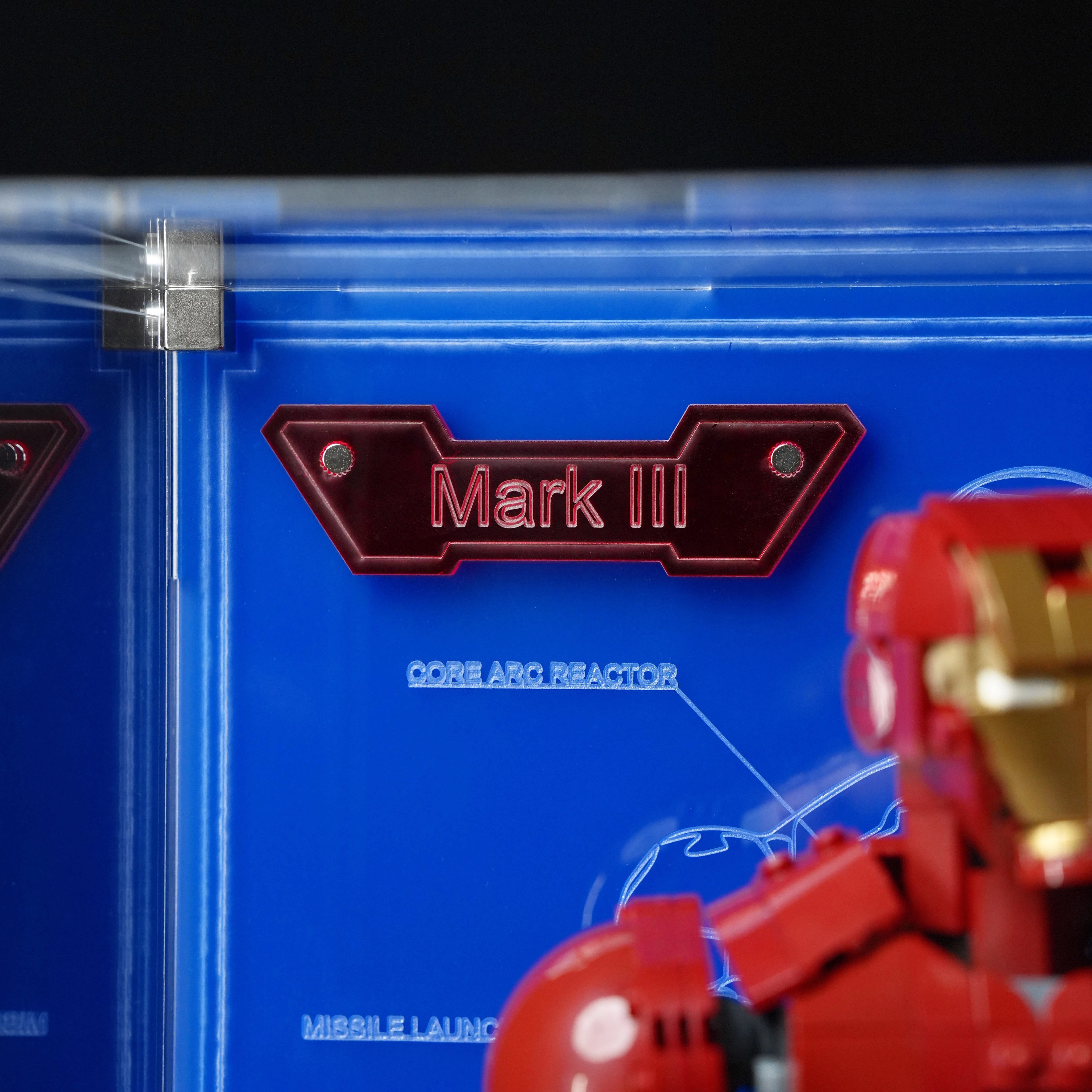 【Pre-Order 7 days】【Premium】 Display Case For LEGO 76344 Iron Man Mark 3 Collectors' Edition