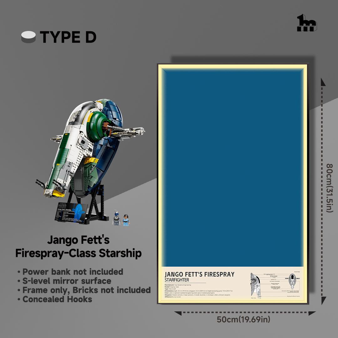 Wall Display Frame for LEGO® Star Wars™