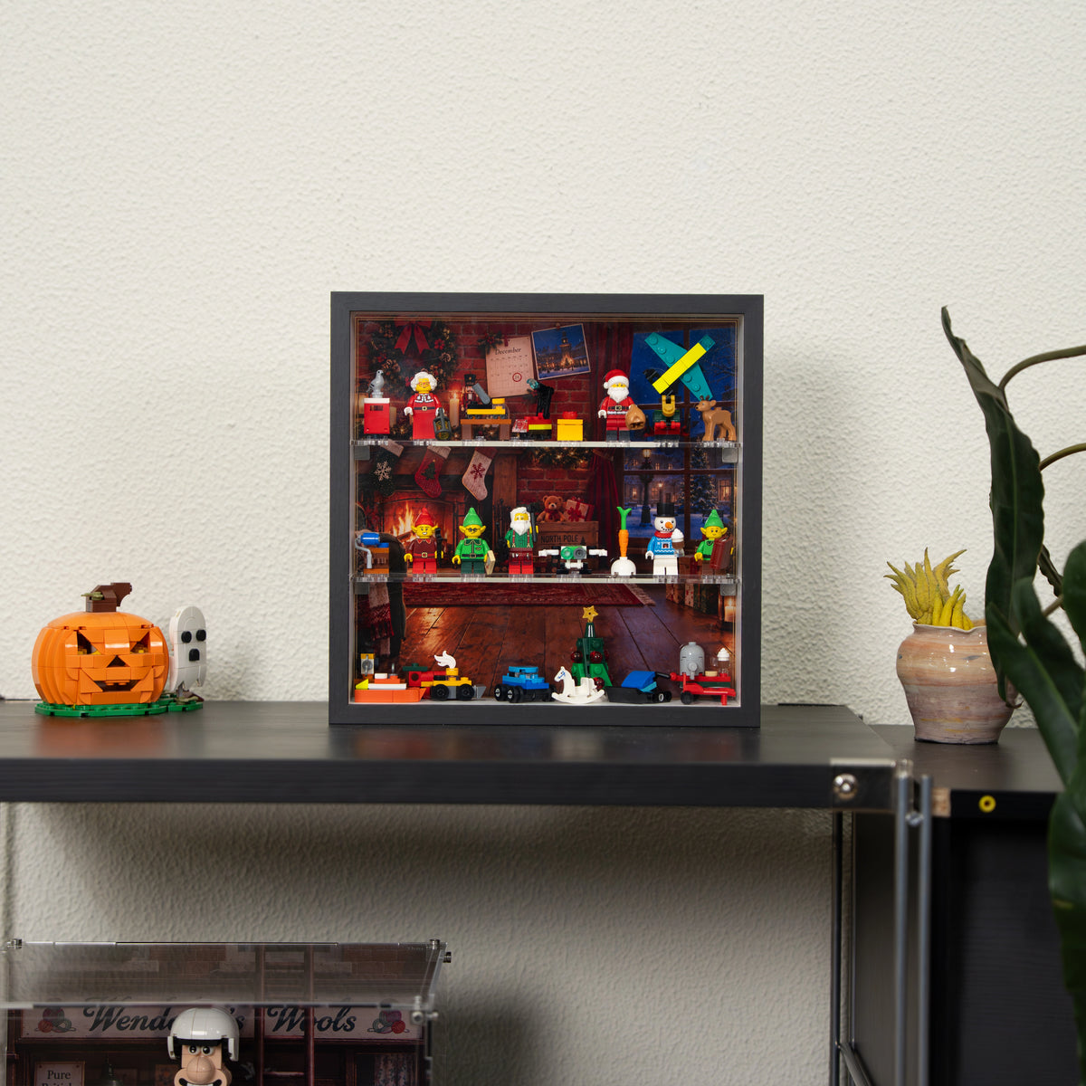 Display case for LEGO® 60510 City Advent Calendar 2026