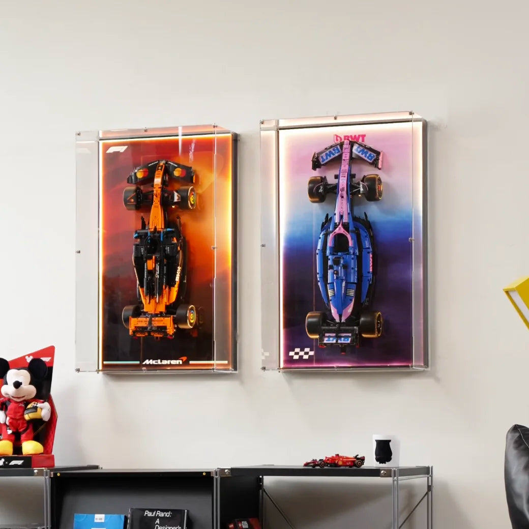 【PREMIUM】 Acrylic Cover for LEGO Wall Display Frame – Ultra-Clear & Dustproof