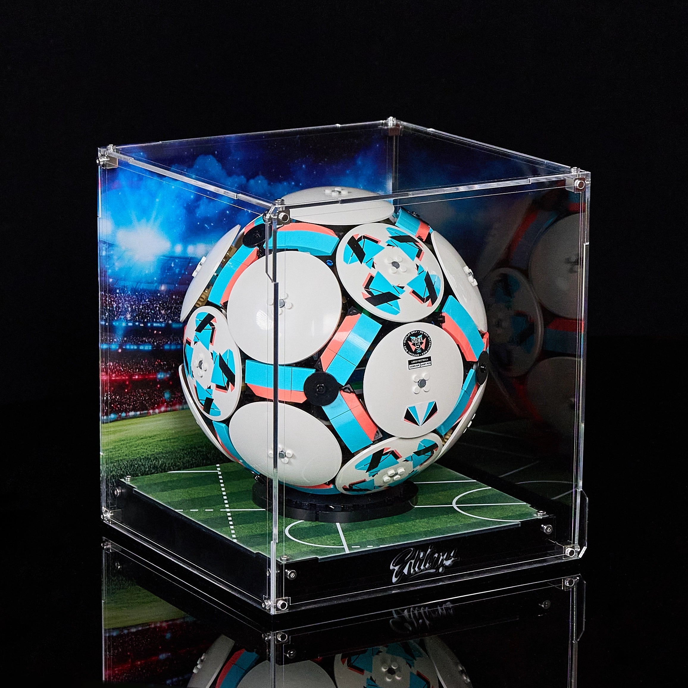 Vitrine 【PREMIUM】 pour LEGO Éditions 43019 Ballon de football