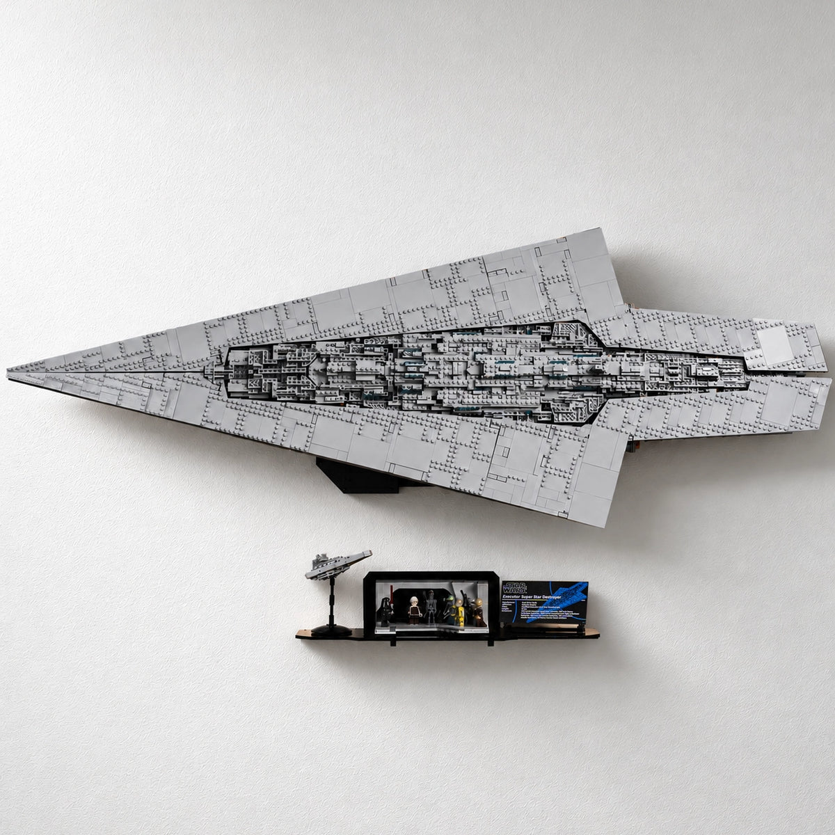 Acrylic Wall Mount for LEGO® Star Wars™ 75457 Executor Super Star Destroyer™