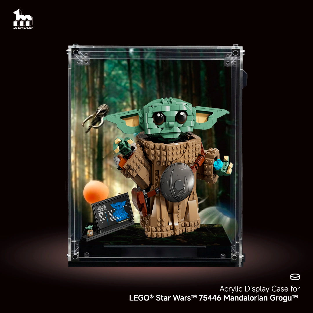 【PREMIUM】 Display Case For LEGO Star Wars™ 75446 Grogu™ (Mandalorian Apprentice)