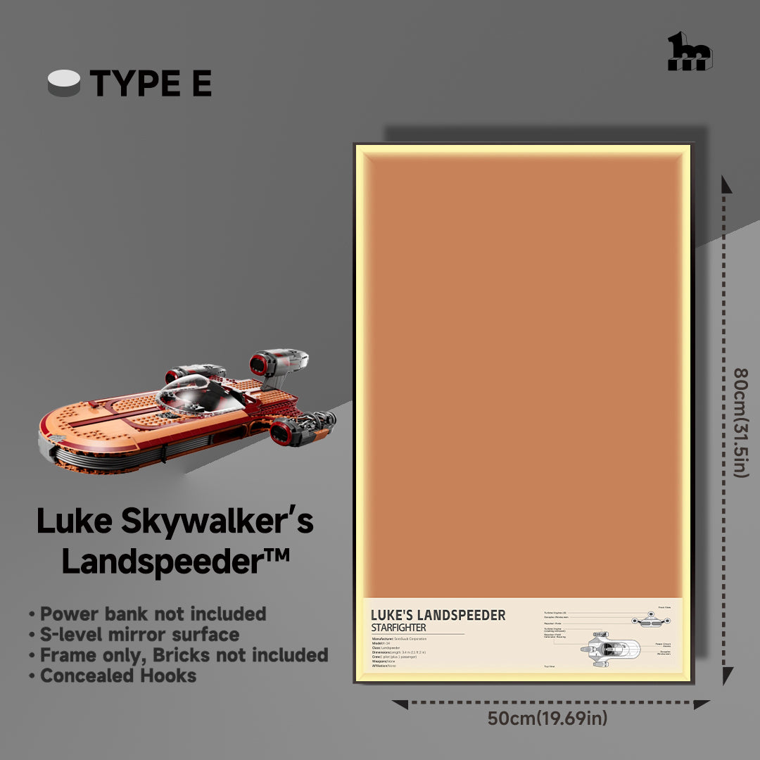 Wall Display Frame for LEGO® Star Wars™