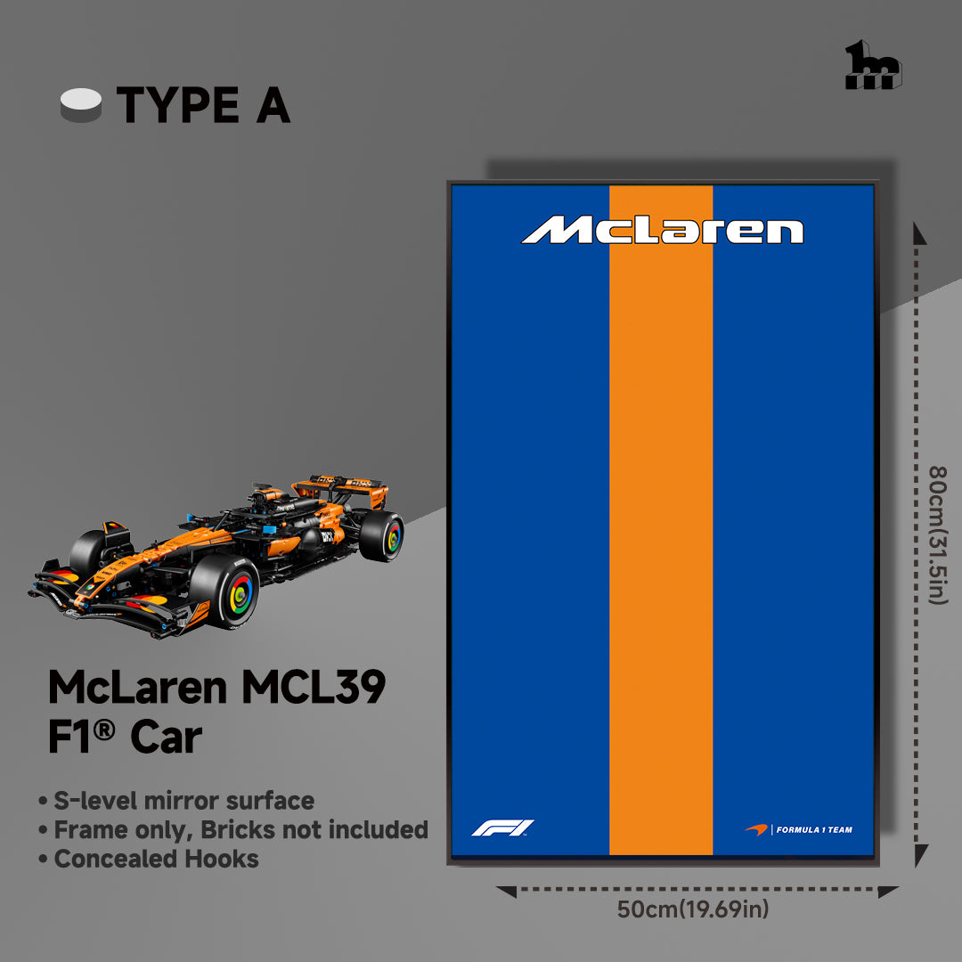 【Pre Order】Car display Frame for LEGO® TECHNIC™ McLaren MCL39 F1® Car