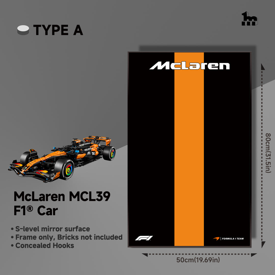 【Pre Order】Car display Frame for LEGO® TECHNIC™ McLaren MCL39 F1® Car
