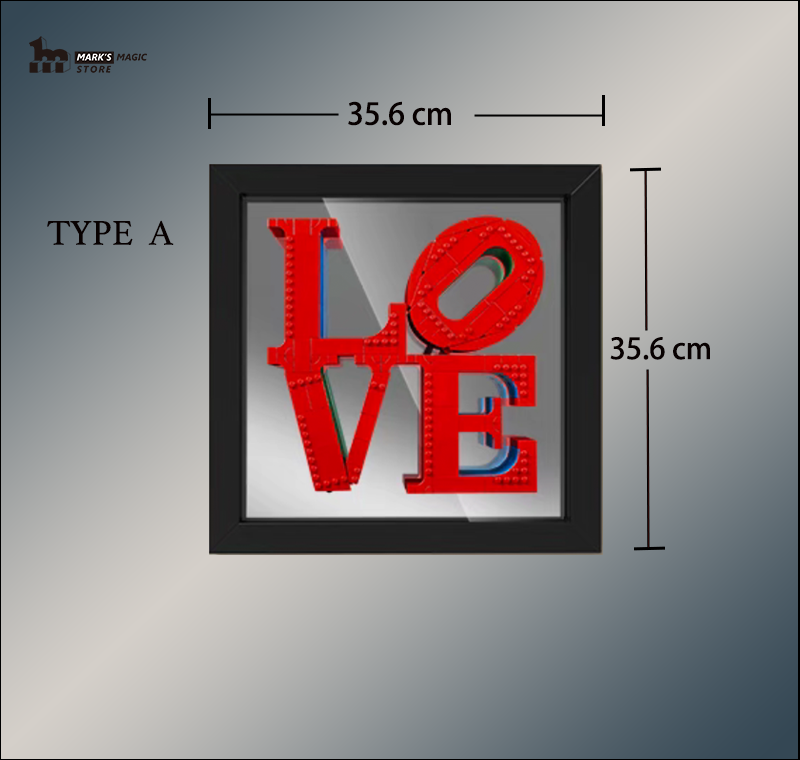 Lego display case for Lego love