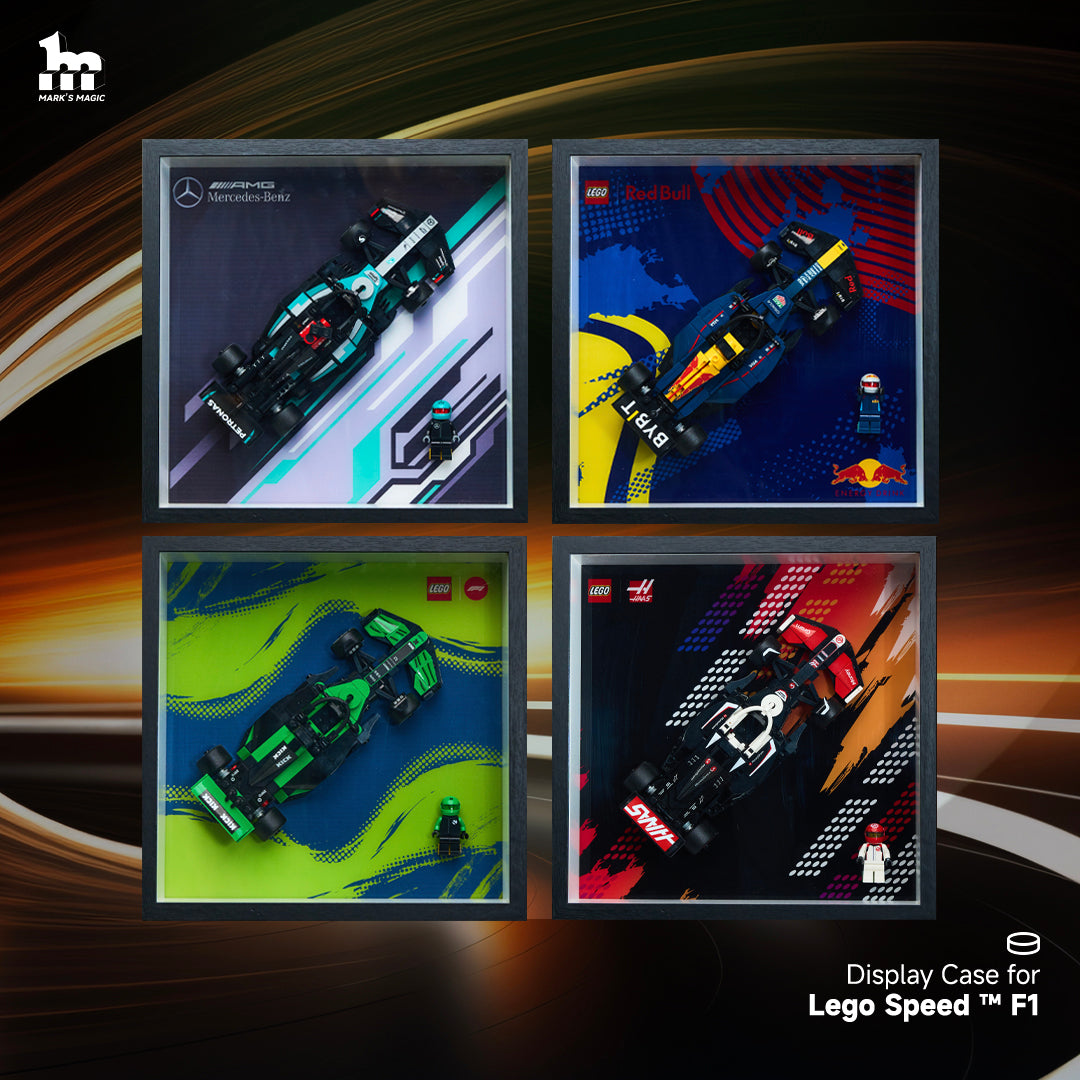 Display case for LEGO® Speed F1 series