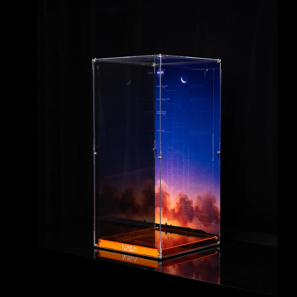 【Premium】Vitrine en acrylique pour LEGO® Icons 10341 NASA Artemis Space Launch System