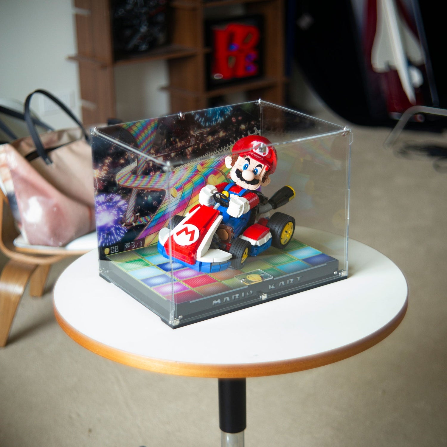 Check out this New LEGO Mario Kart set! The best display case for Mario