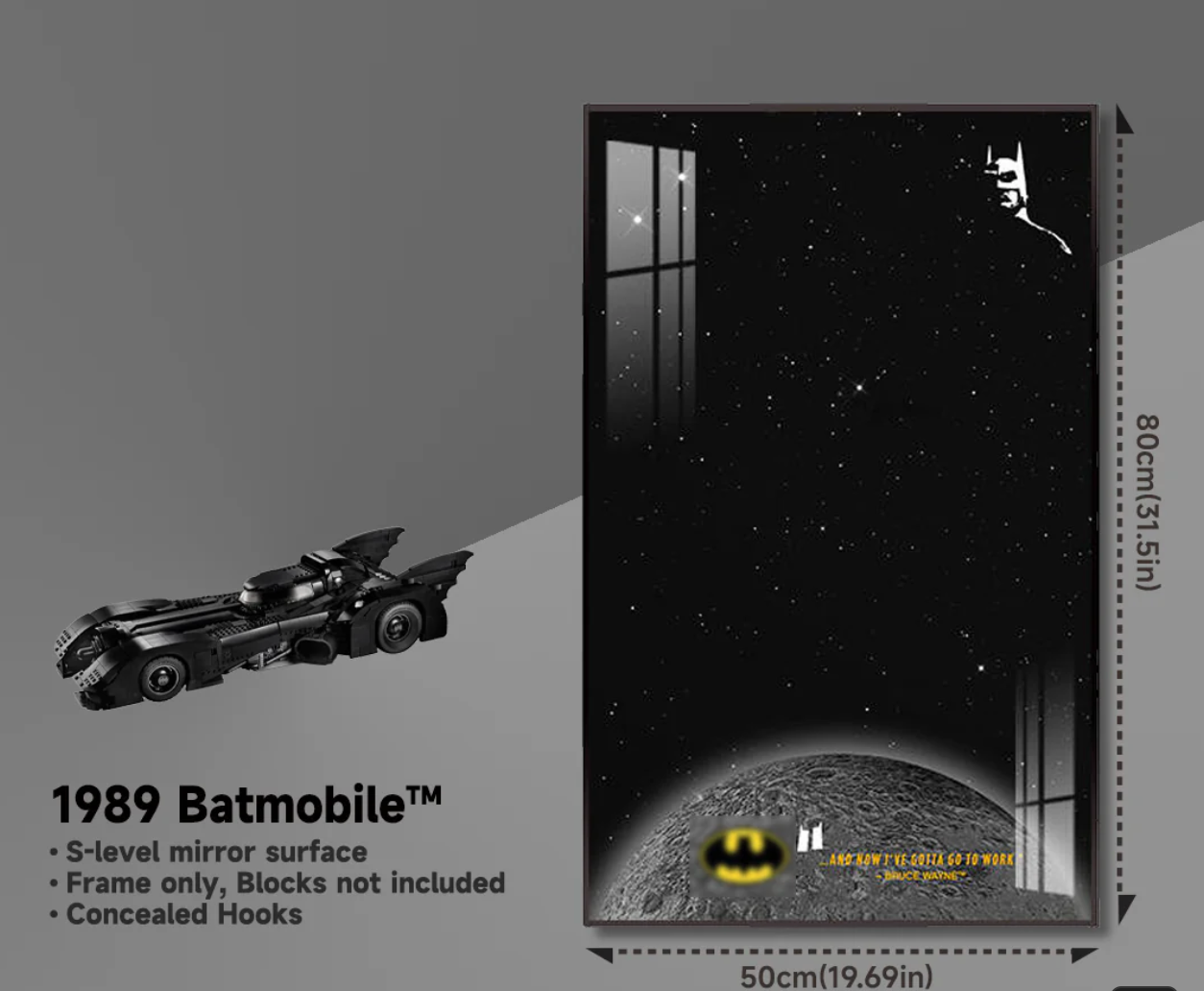 Lego Batmobile Display Wall is Here!|| Mark's Magic