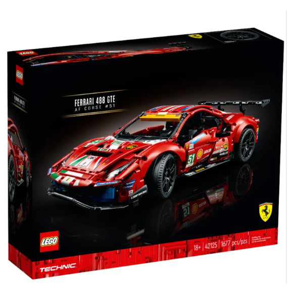 LEGO Technic 42125 Ferrari 488 GTE